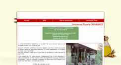 Desktop Screenshot of pizzeria-capobianco.com